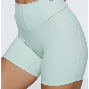 ECHT Light Green Bike Shorts
